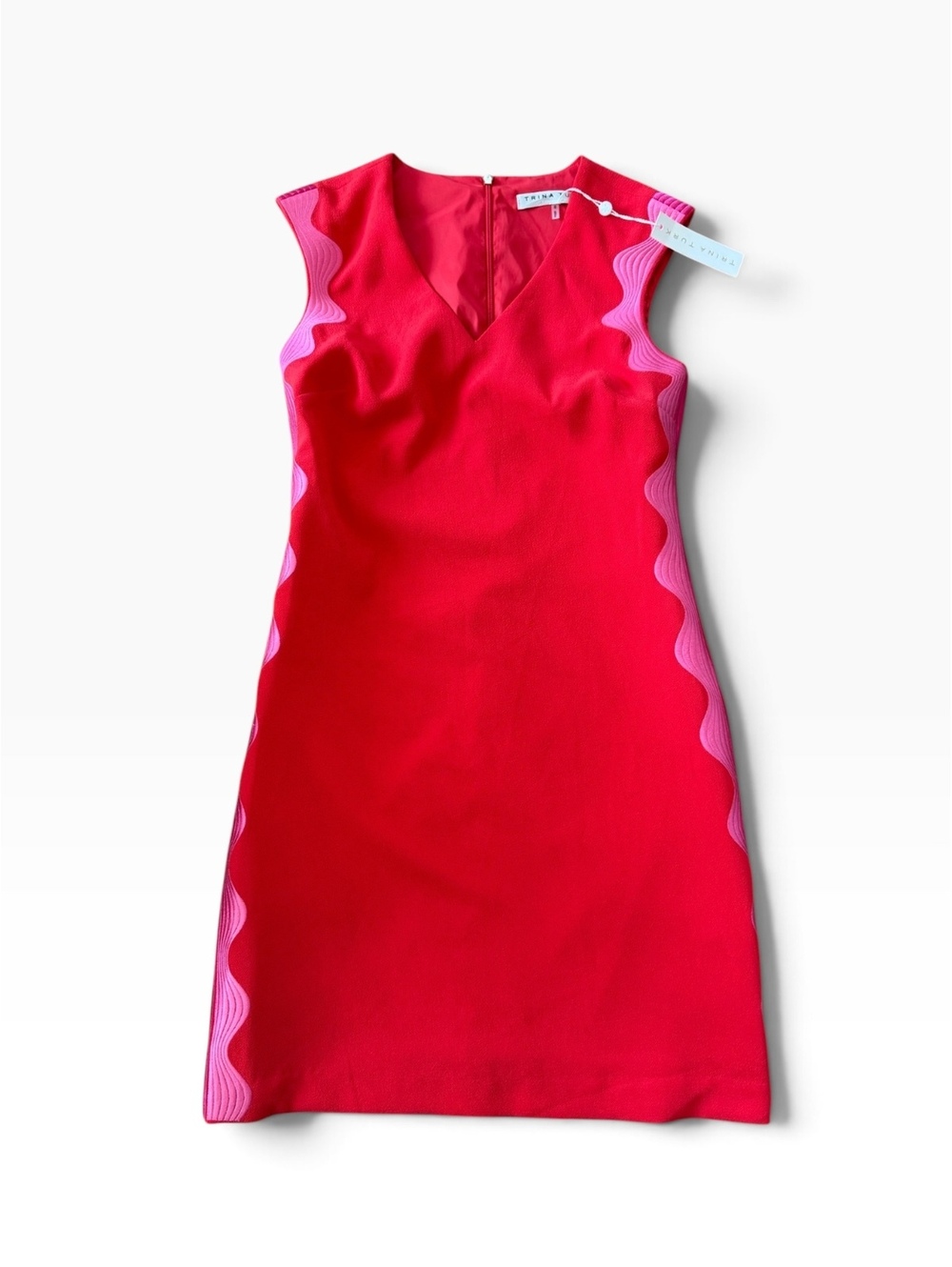 Trina Turk Enjoyable Red Hot Dress Size 0 NWT